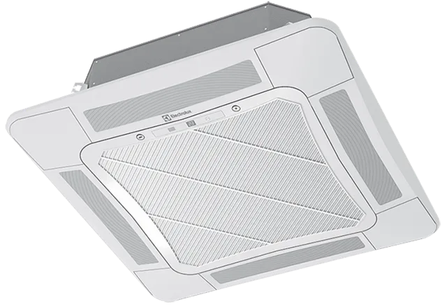 Кассетный внутренний блок мульти сплит системы Electrolux EACC/I-18 FMI/N3_ERP 45м²