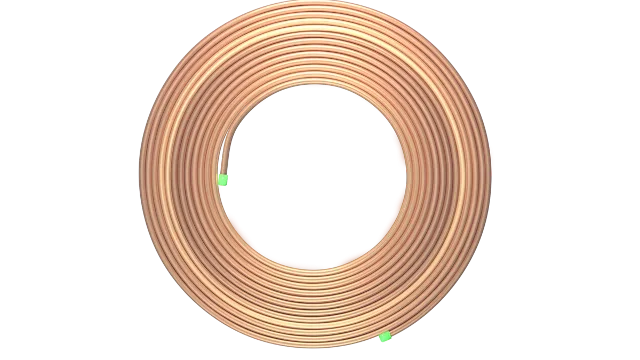 Труба медная 12,7x0,81x50000мм (1/2"х0,032") Refpipe Strong SPL-12081-50RS