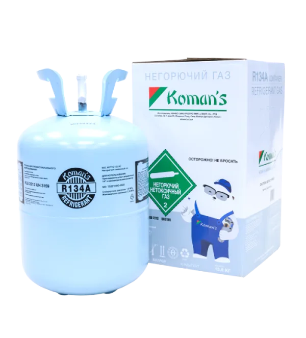 Хладон (фреон) R134А, 13.6кг Koman’s