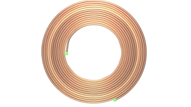 Труба медная 06,35x0,61x15000мм (1/4"х0,024") ColdLine SPL-06061-15CL