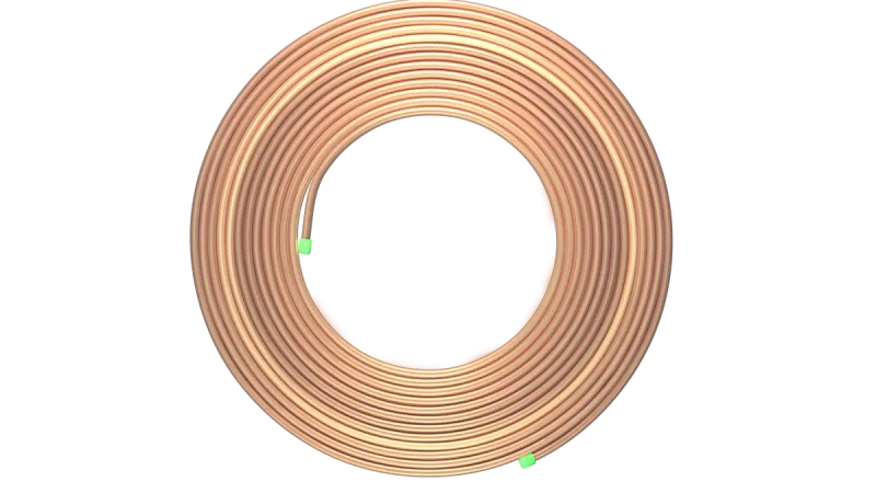 Труба медная 06,35x0,76x50000мм (1/4"х0,030") ColdLine SPL-06076-50CL