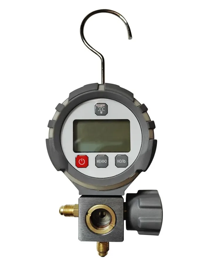Маном. коллектор (1-вент, 9 видов фреона, 1/4SAE, без шлангов) STL-E-MGL-01